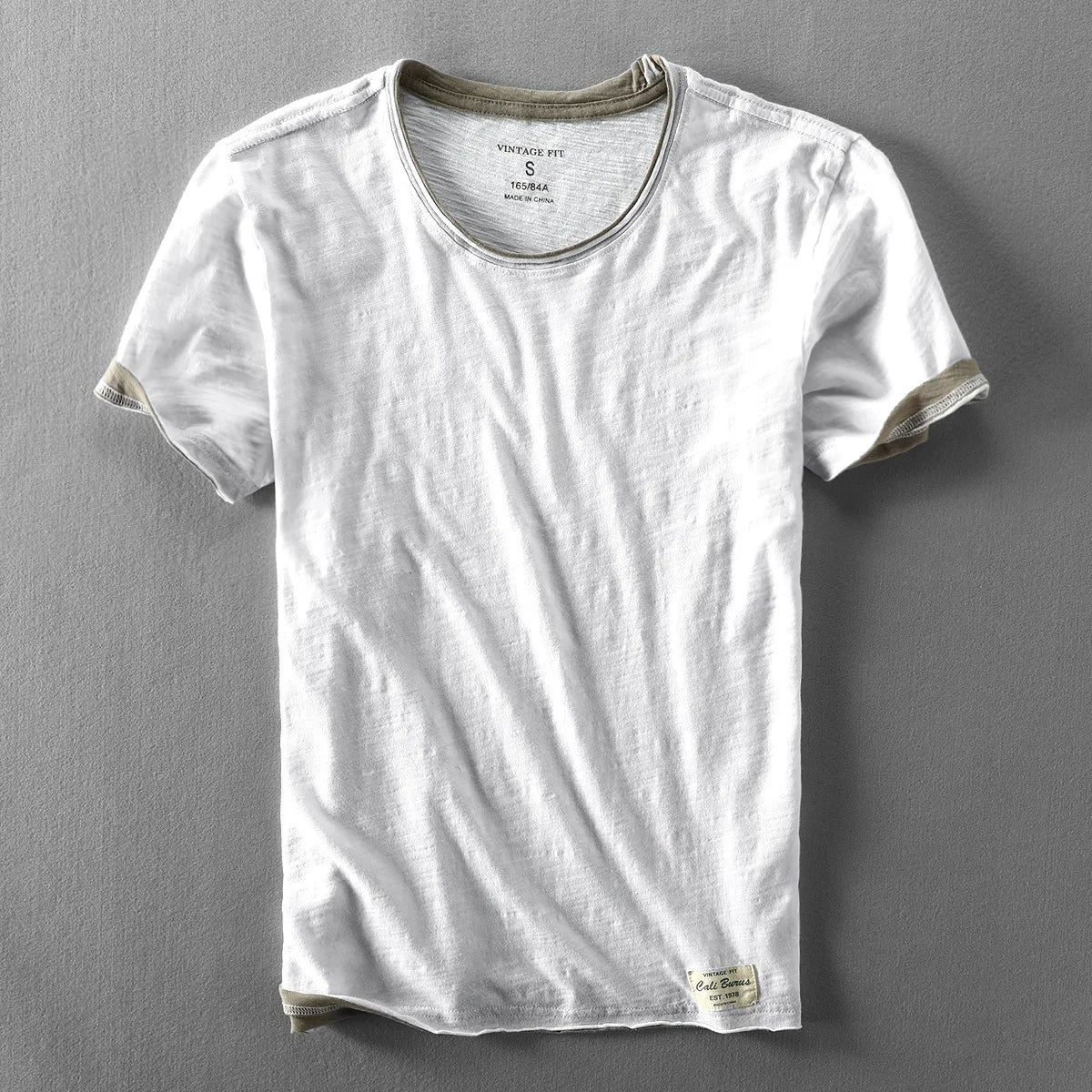 Men’s Short-Sleeve Bamboo Cotton T-Shirt