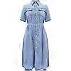 2025 Summer Denim Women’s Dress