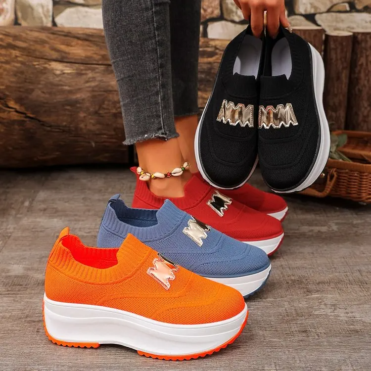 AutumnStride Platform Sneakers