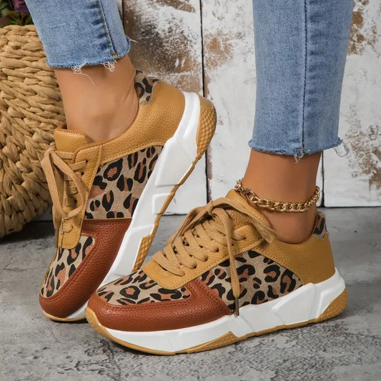 Leopard Luxe Sneakers