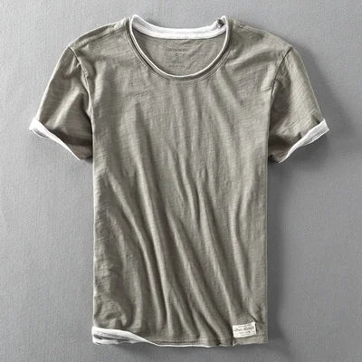 Men’s Short-Sleeve Bamboo Cotton T-Shirt