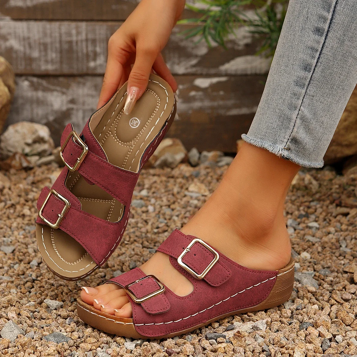 DoubleBuckle Bliss Wedges