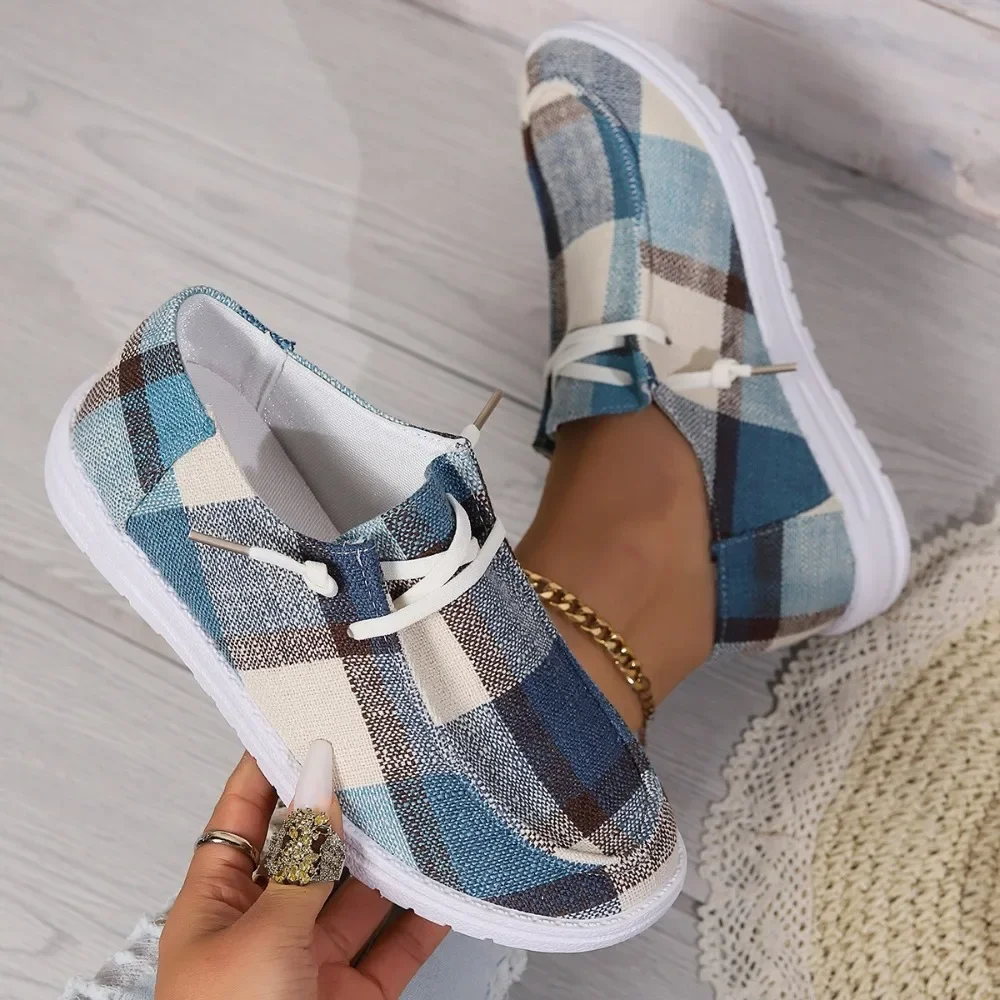 Lightweight Canvas Slip-On Sneakers