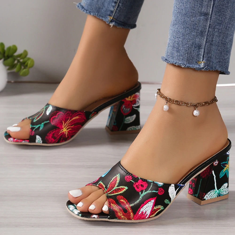 OpenCharm Chunky Heels