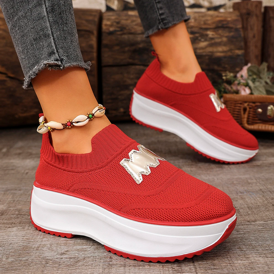 AutumnStride Platform Sneakers