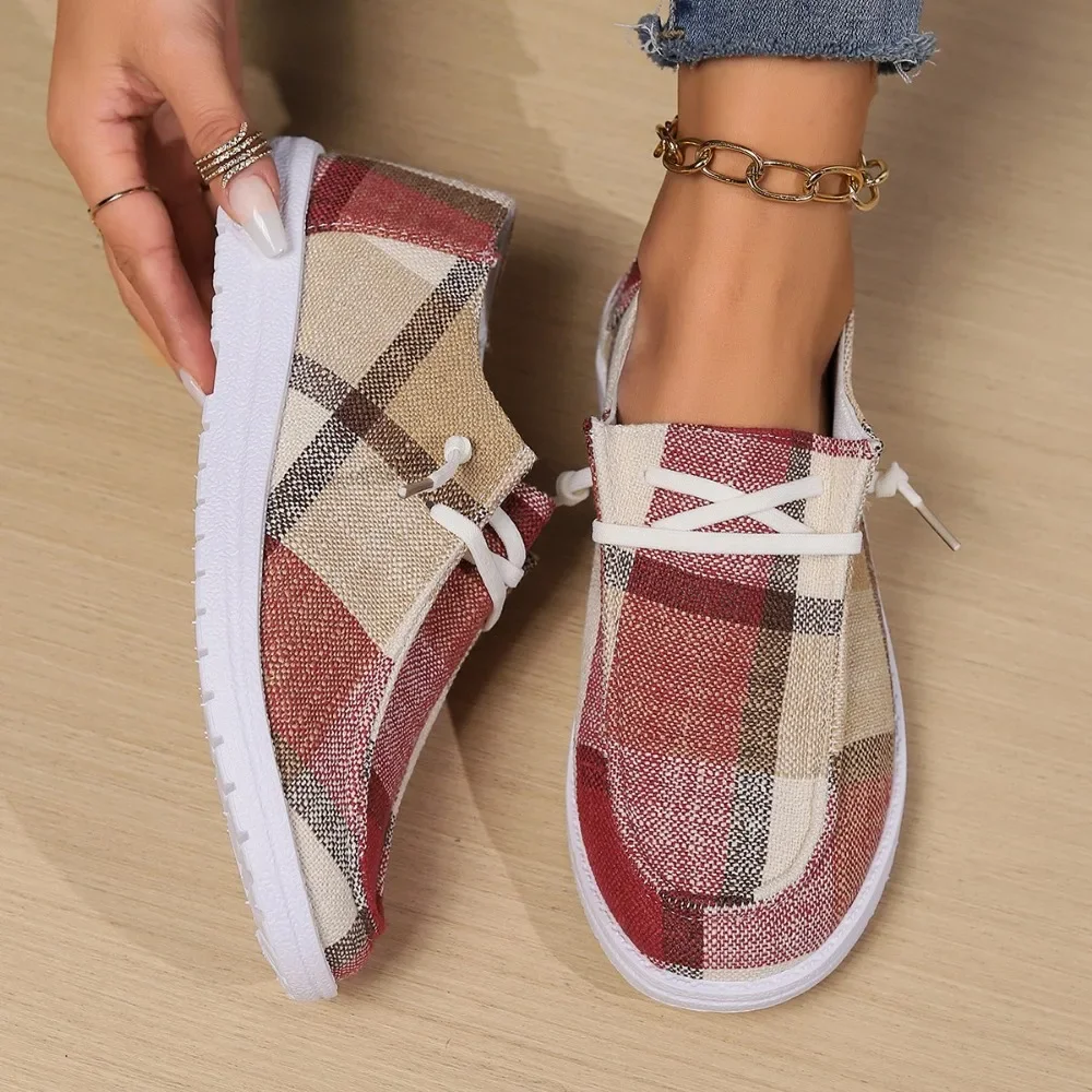 Lightweight Canvas Slip-On Sneakers