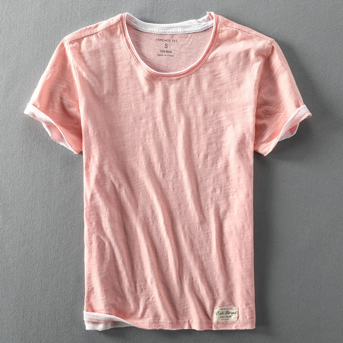 Men’s Short-Sleeve Bamboo Cotton T-Shirt