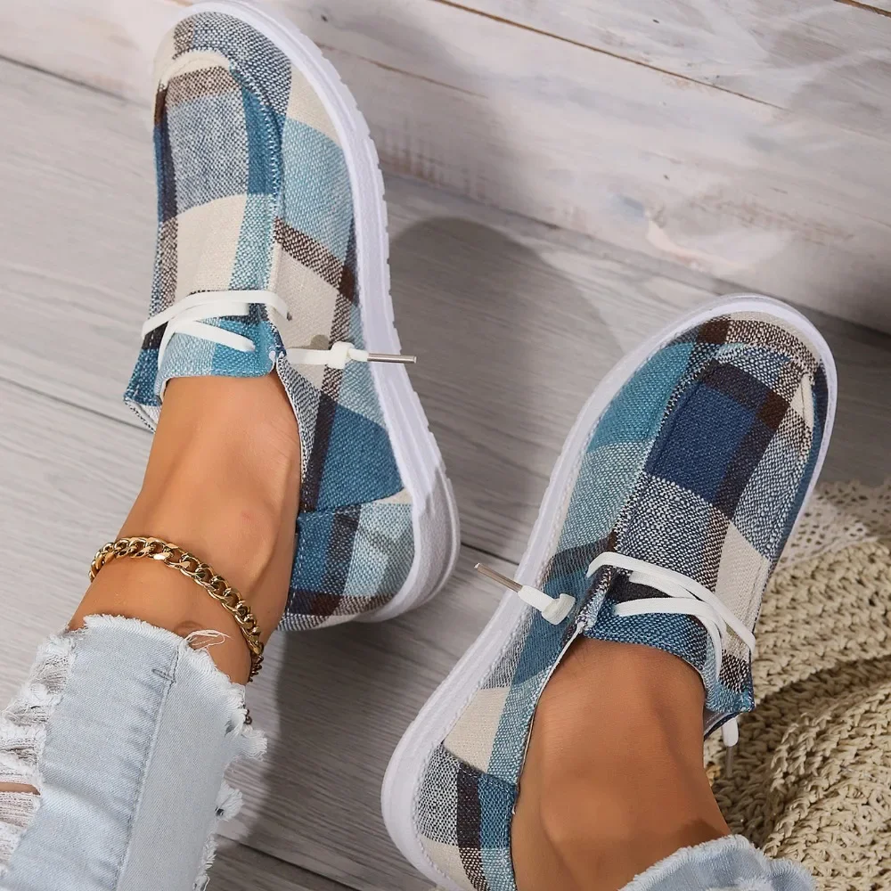 Lightweight Canvas Slip-On Sneakers