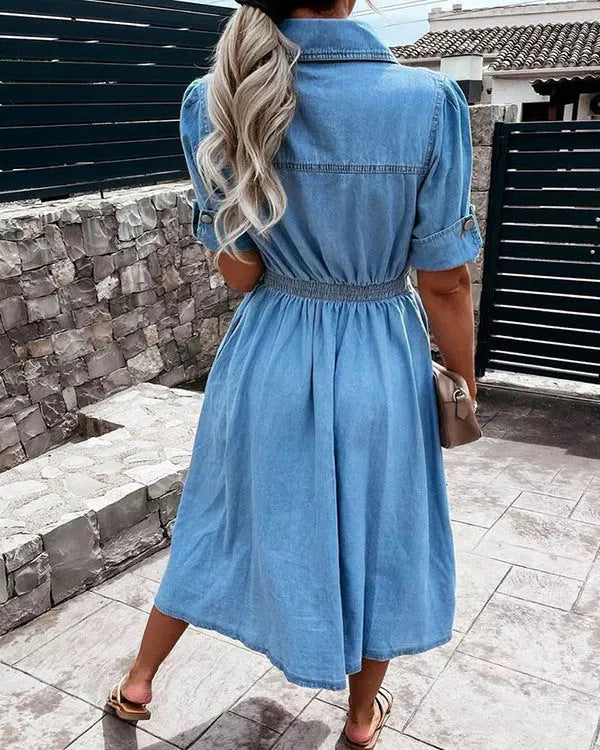 2025 Summer Denim Women’s Dress