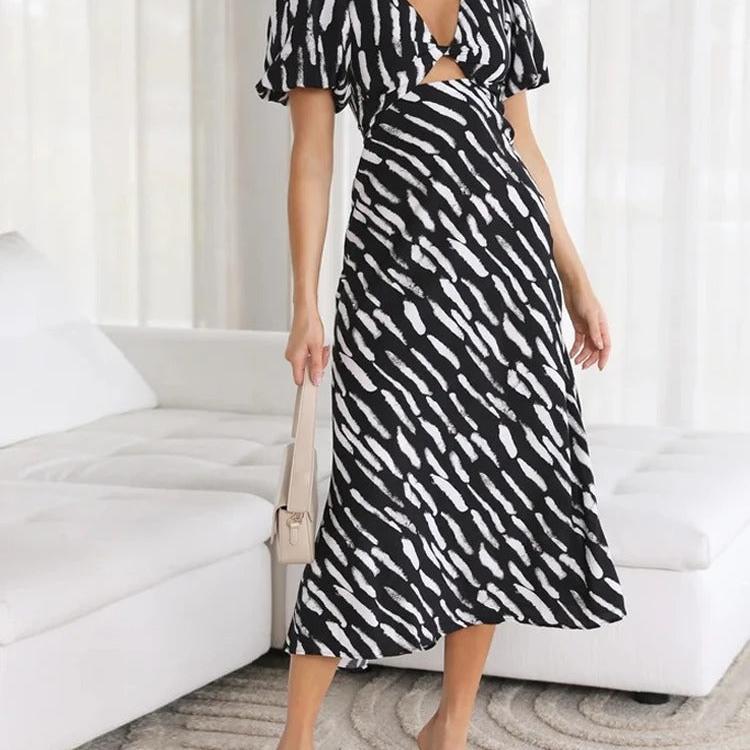 Women's Boho Summer Midi Dress