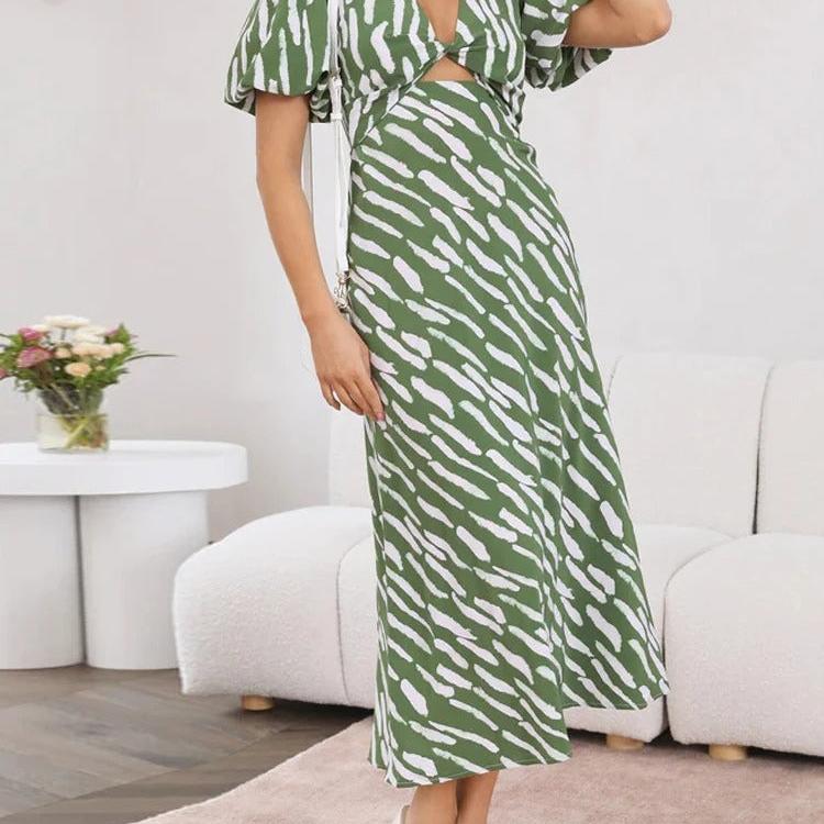 Women's Boho Summer Midi Dress