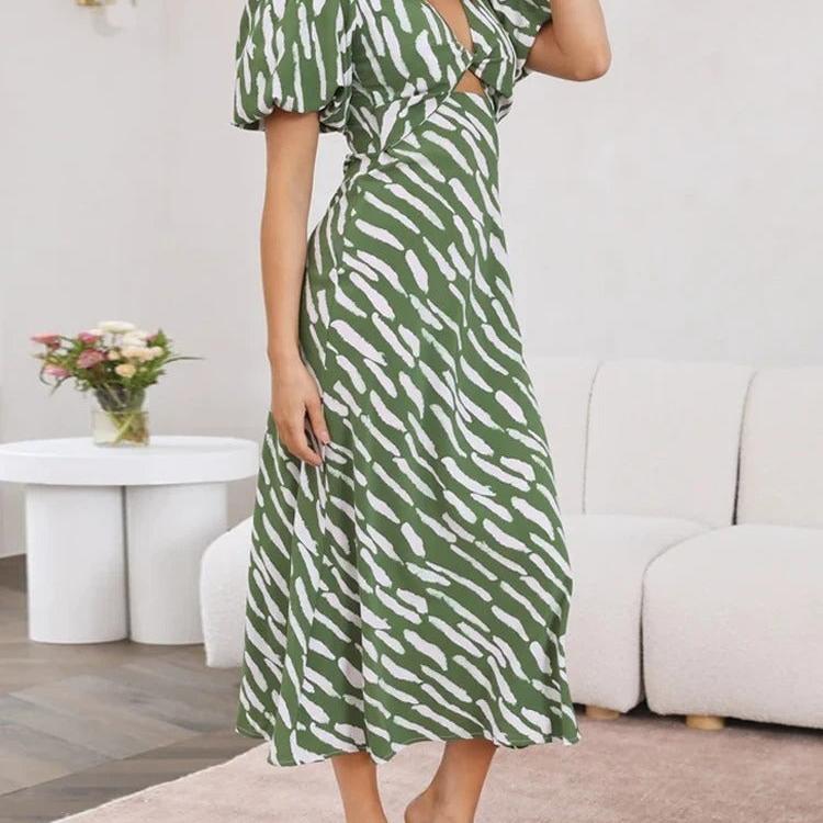 Women's Boho Summer Midi Dress