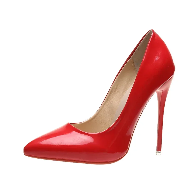 Scarlet Elegance Heels